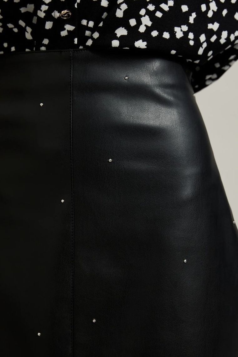 Spódnica damska, czarna, Moodo