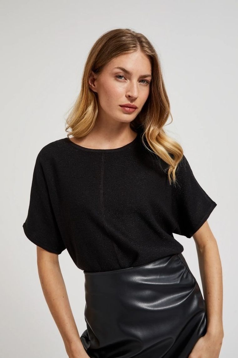 Spódnica damska, czarna, Moodo