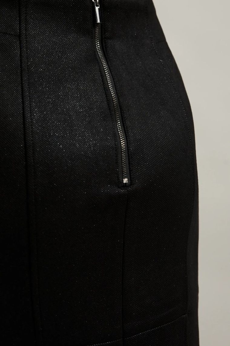 Spódnica damska, czarna, Moodo