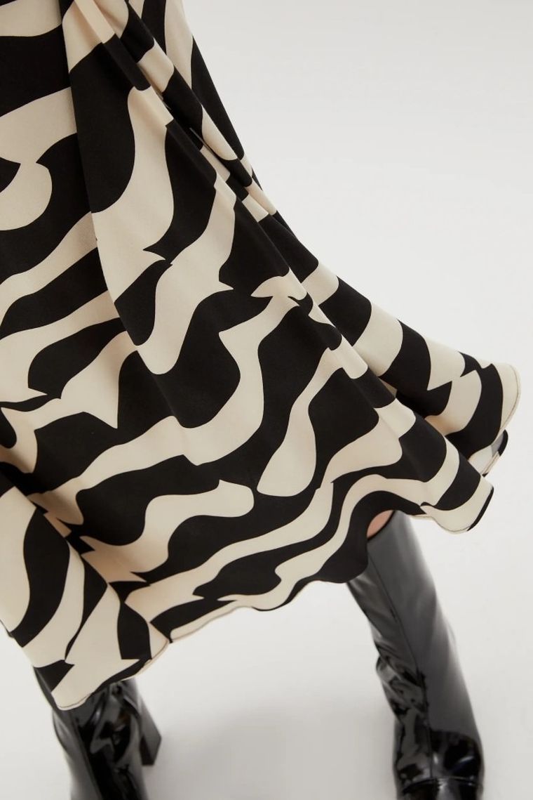 Spódnica damska, czarna, Moodo