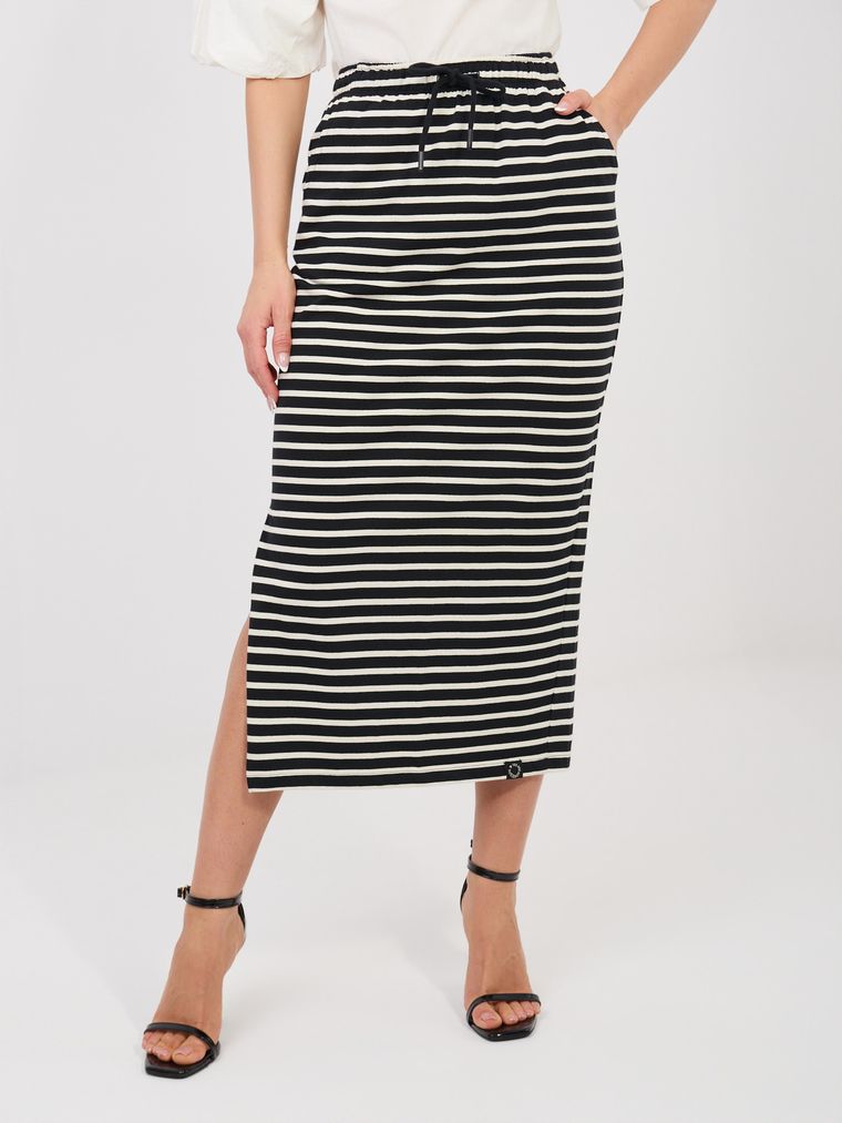 Spódnica damska, czarna, Sublevel