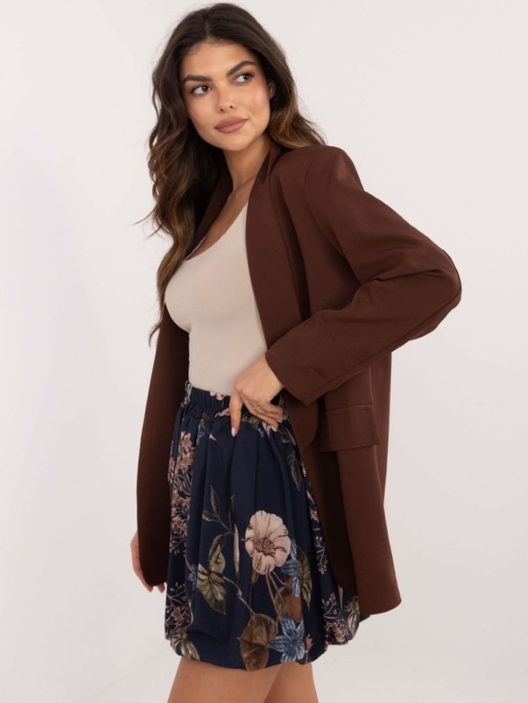 Spódnica damska, granatowa, Italy Moda