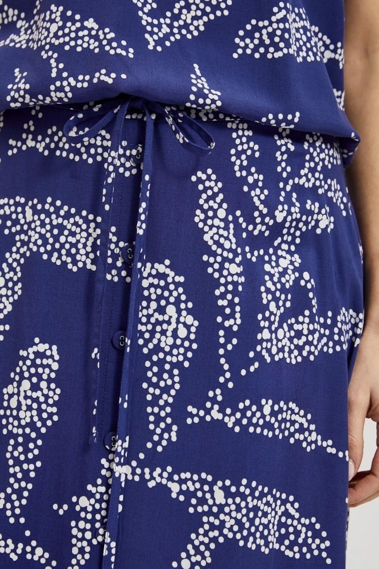 Spódnica damska, granatowa, Moodo