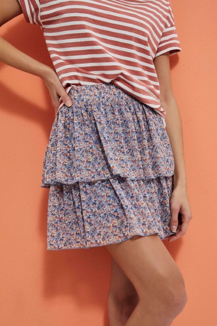 Spódnica damska, niebieska, Moodo