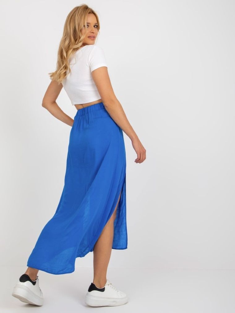 Spódnica damska, niebieska, Rue Paris