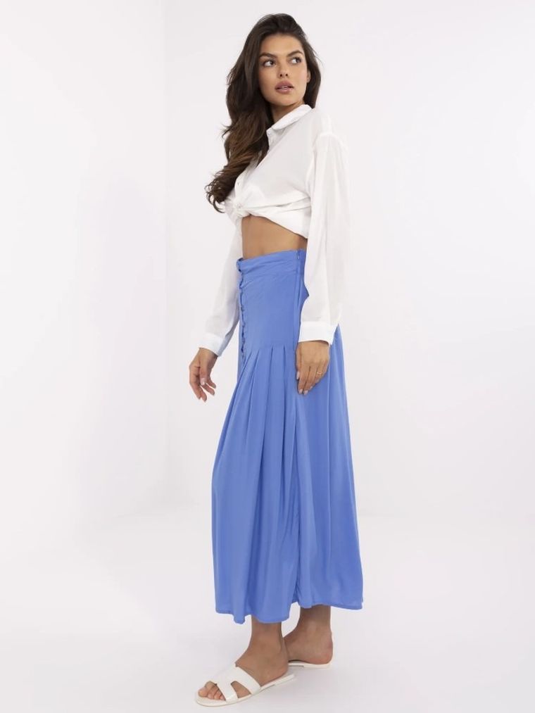 Spódnica damska, niebieska, Sublevel