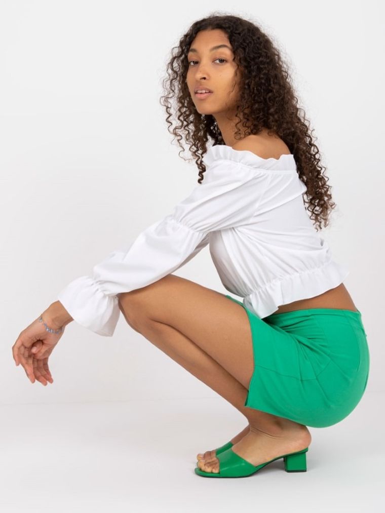 Spódnica damska, zielona, Rue Paris