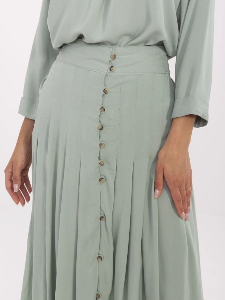 Spódnica damska, zielona, Sublevel