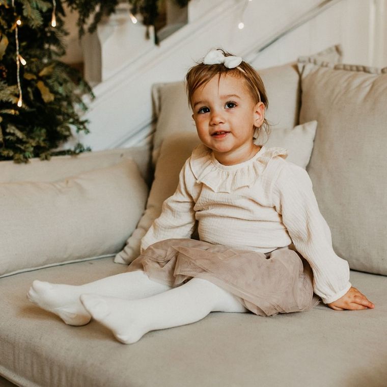 Spódnica dziewczęca, beżowa, Eevi