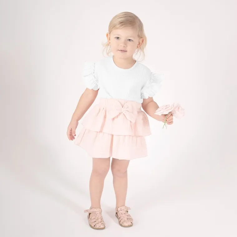 Spódnica dziewczęca, różowa, Nicol