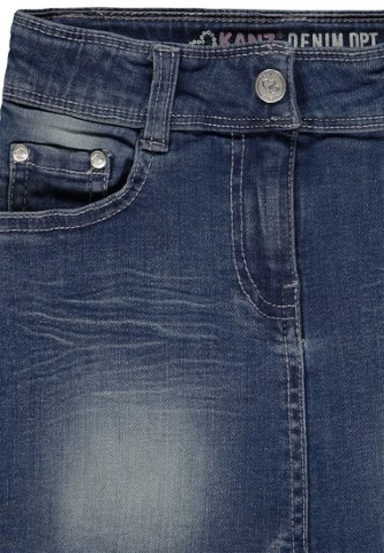 Spódnica jeansowa dziewczęca, denim, Kanz