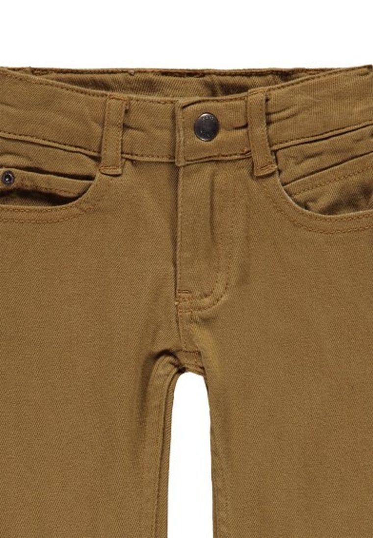 Spodnie chłopięce, brązowe, Kanz