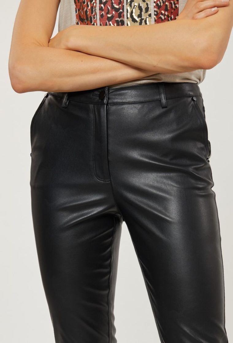 Spodnie damskie, czarne, Monnari