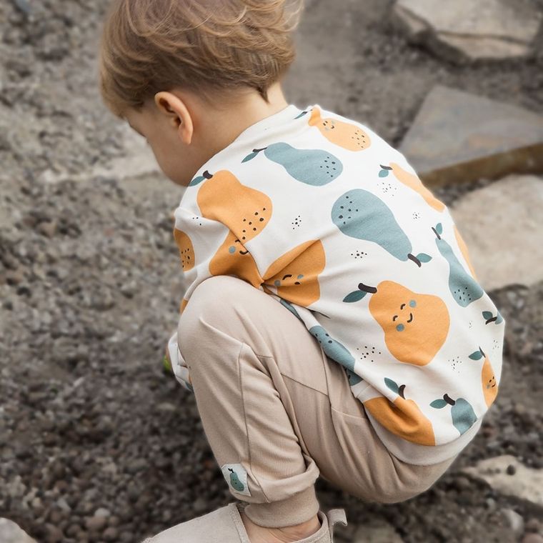 Spodnie dresowe chłopięce, beżowe, Eevi