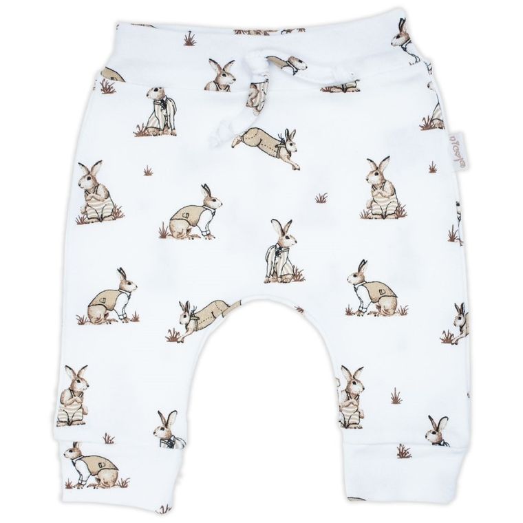 Spodnie dresowe chłopięce, białe, Nicol