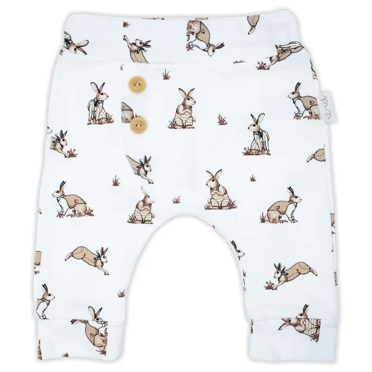 Spodnie dresowe chłopięce, białe, Nicol