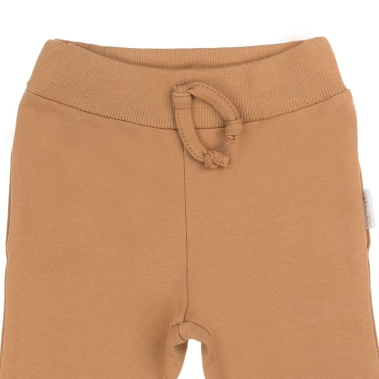 Spodnie dresowe chłopięce, brązowe, Nicol