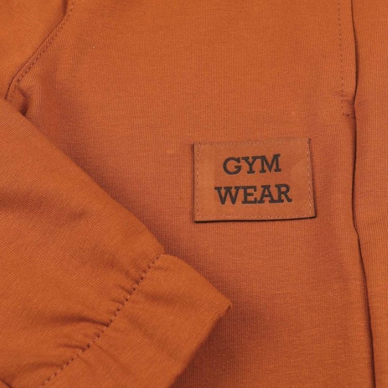 Spodnie dresowe chłopięce, brązowe, Tup Tup