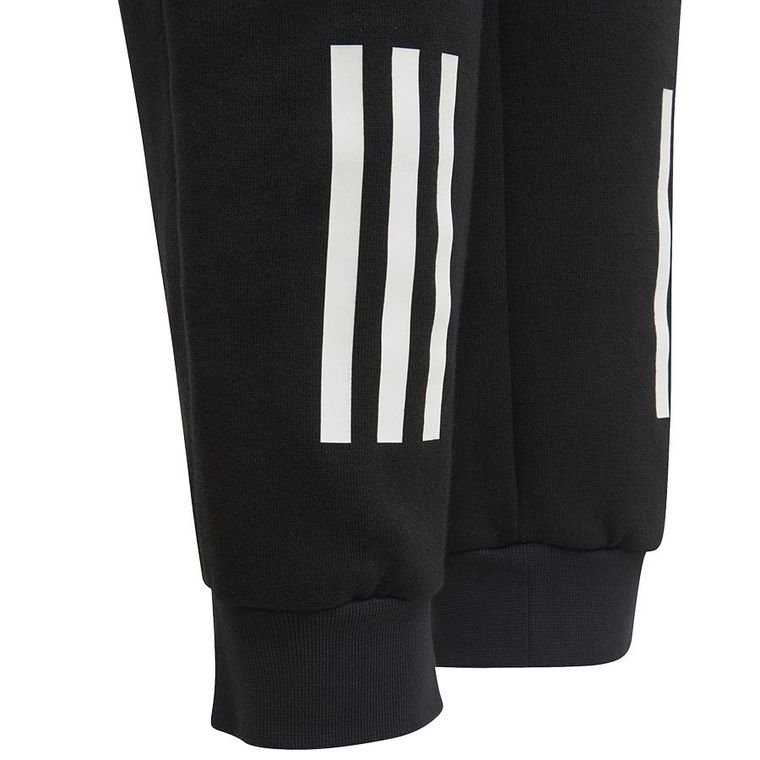 Spodnie dresowe chłopięce, czarne, adidas XFG Zip Pocket