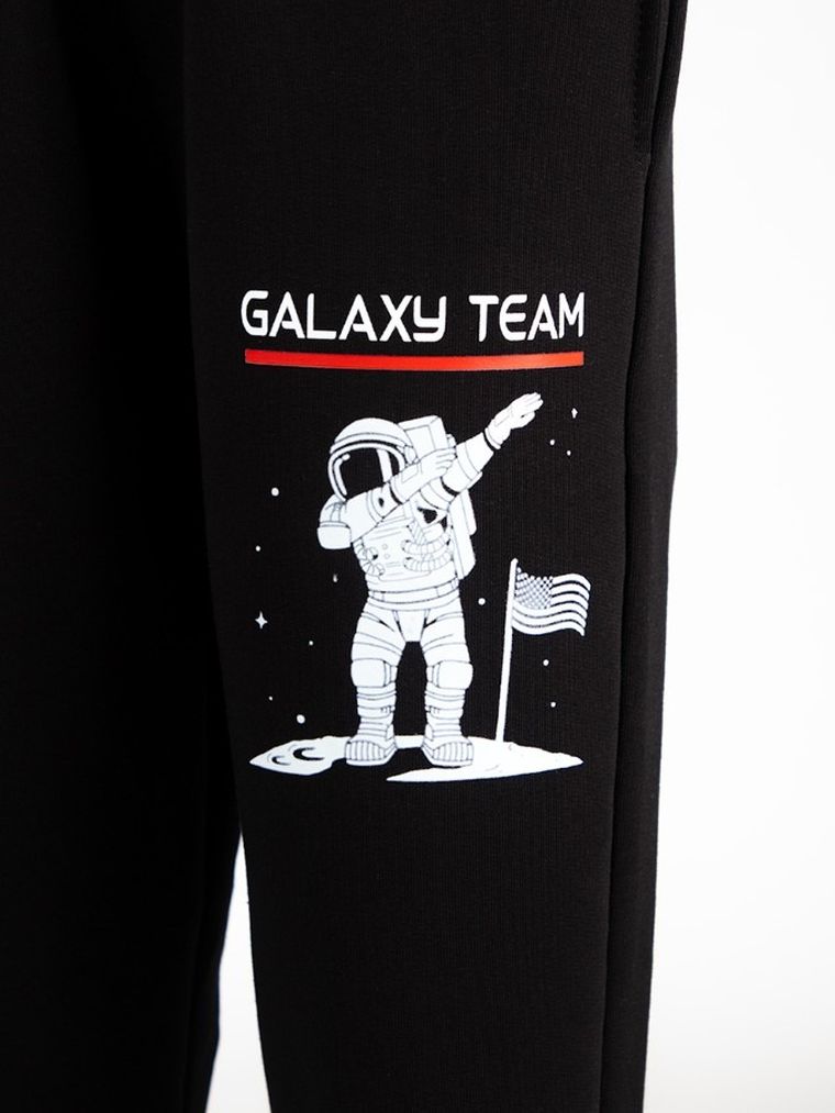 Spodnie dresowe chłopięce, czarne, Tup Tup