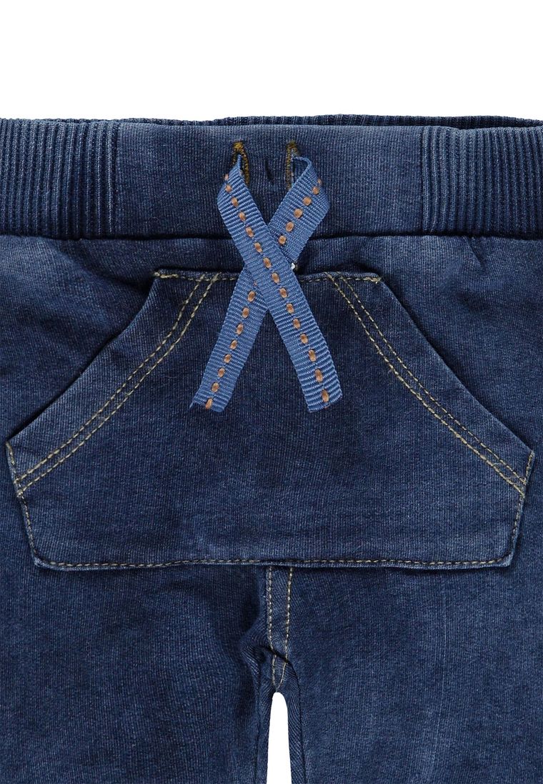 Spodnie dresowe chłopięce, denim, Kanz