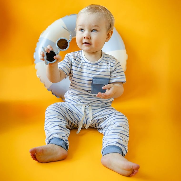 Spodnie dresowe chłopięce, ecru, Eevi