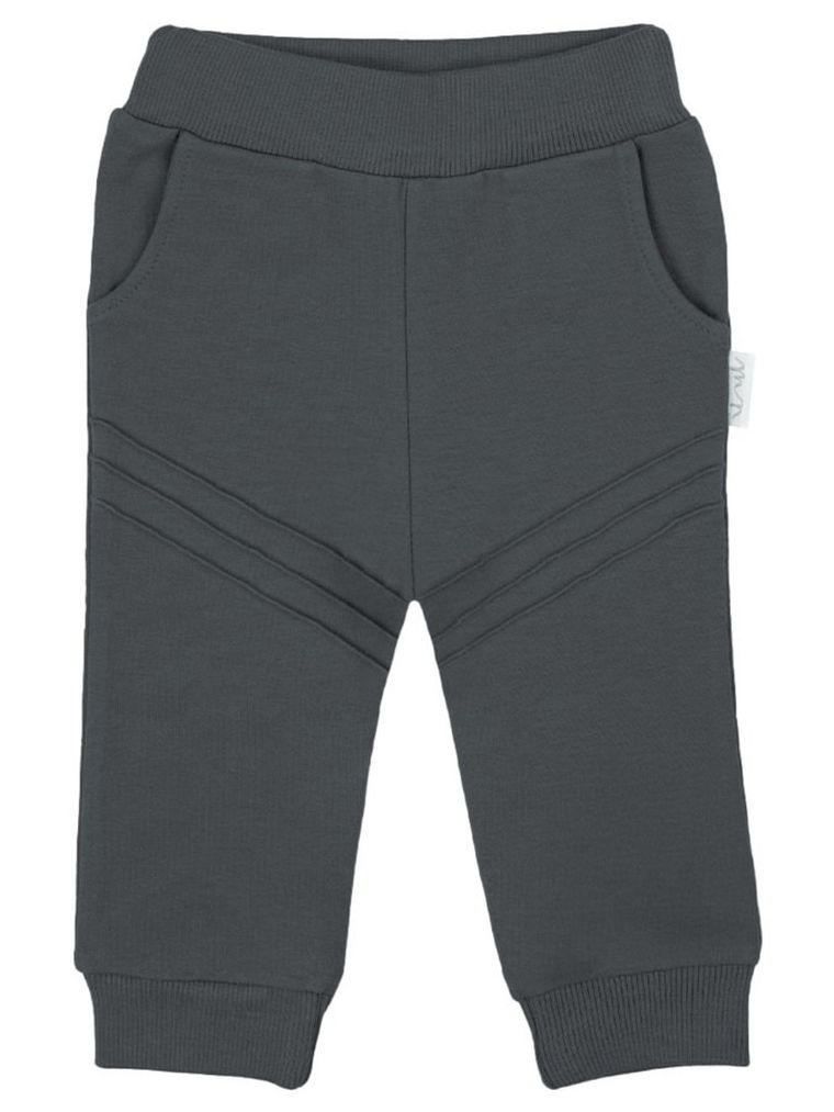 Spodnie dresowe chłopięce, grafitowe, Nicol