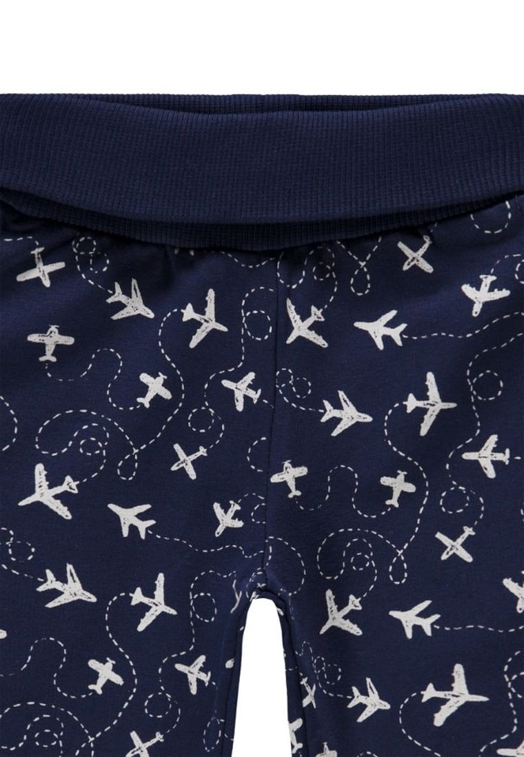 Spodnie dresowe chłopięce, granatowe, Kanz