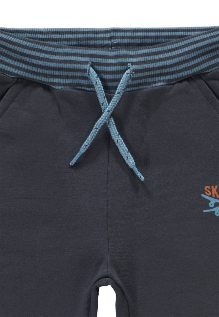 Spodnie dresowe chłopięce, granatowe, Kanz