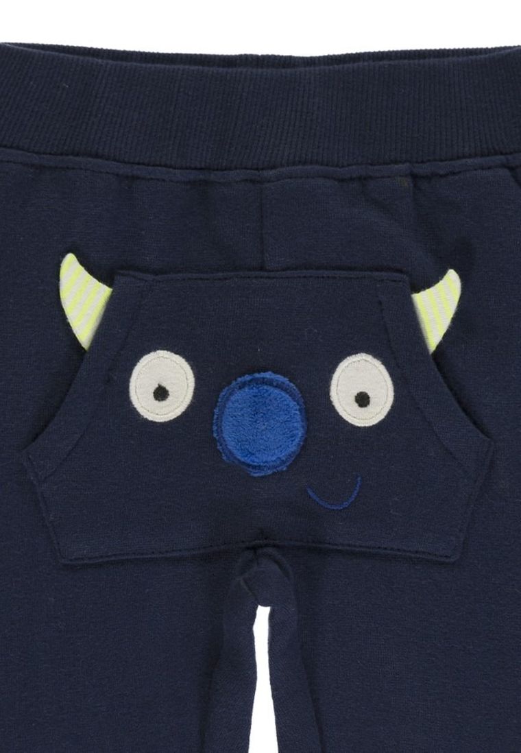 Spodnie dresowe chłopięce, granatowe, minka, Tom Tailor