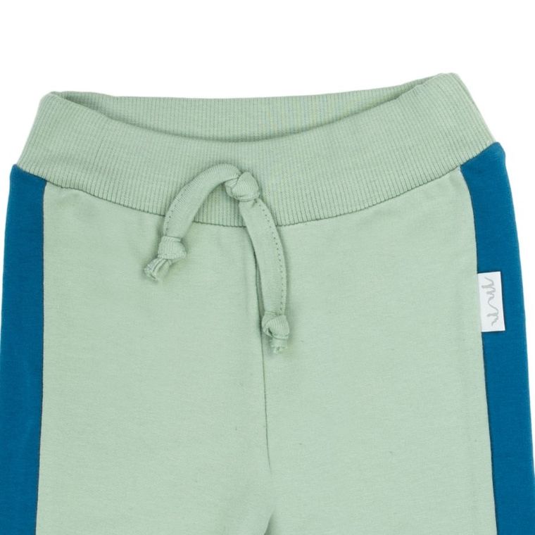 Spodnie dresowe chłopięce, miętowe, Nicol