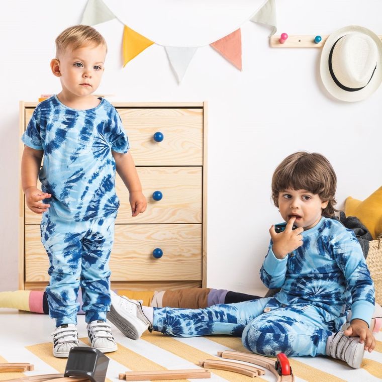 Spodnie dresowe chłopięce, niebieskie, Nicol