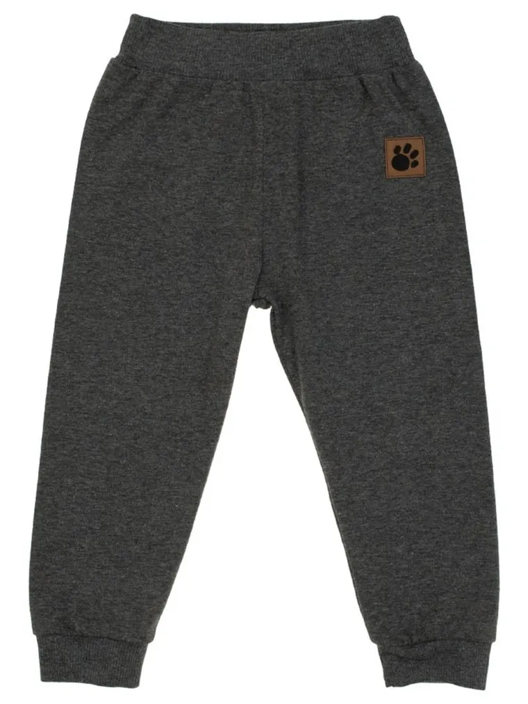 Spodnie dresowe chłopięce, szare, Nicol