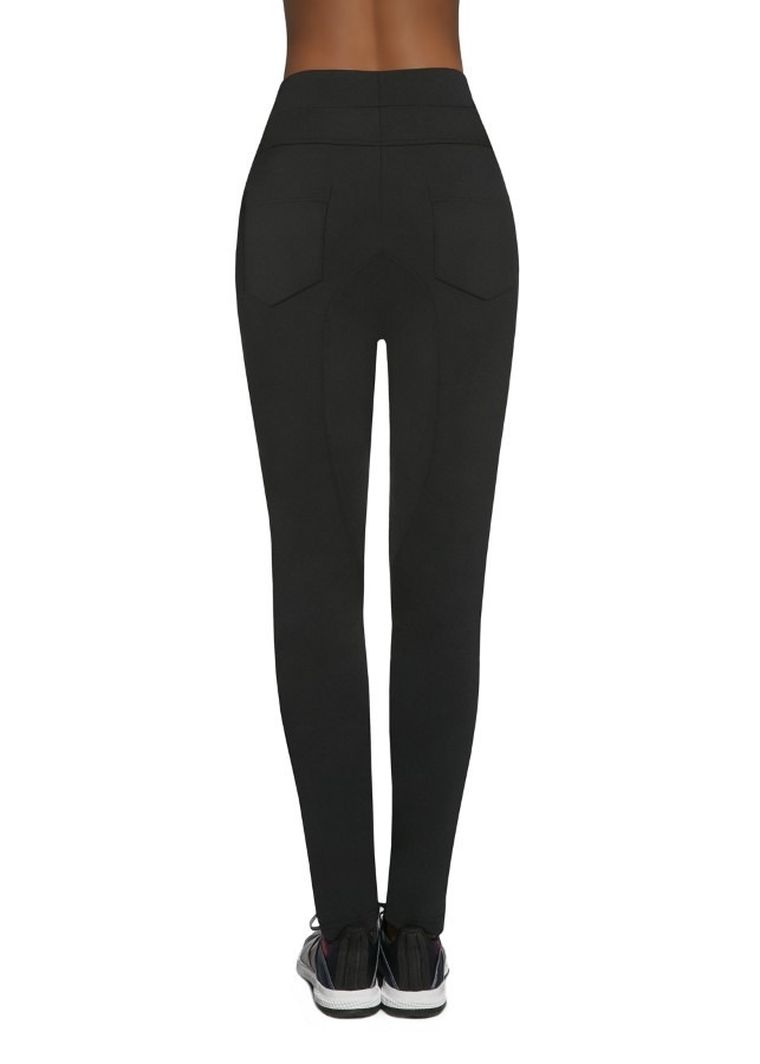 Spodnie dresowe damskie, czarne, Bas Black