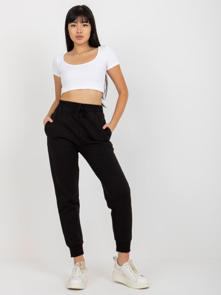 Spodnie dresowe damskie, czarne, Mayflies