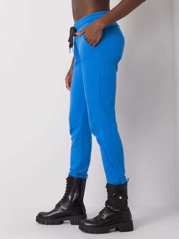 Spodnie dresowe damskie, niebieskie, Relevance