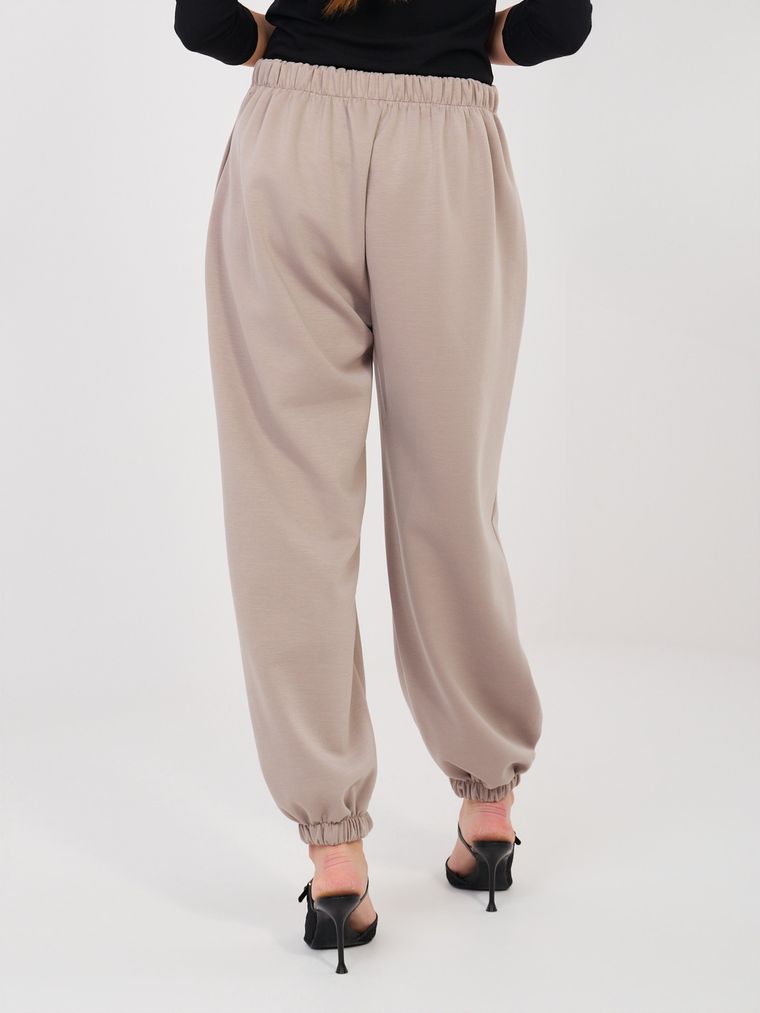 Spodnie dresowe damskie, szare, Italy Moda