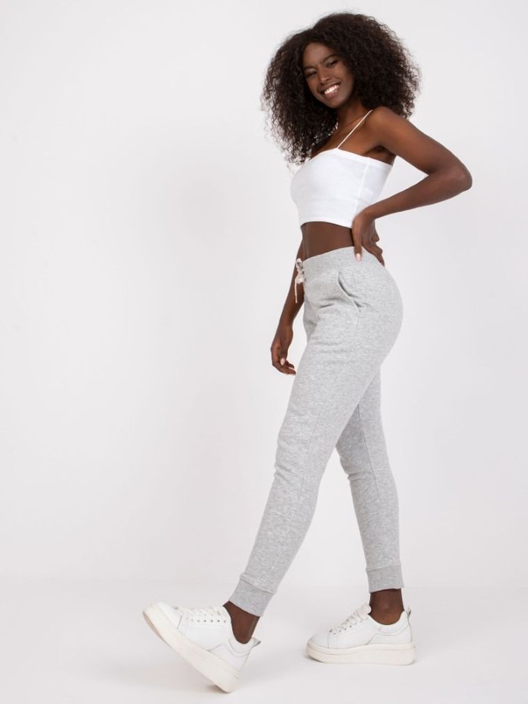 Spodnie dresowe damskie, szare, Mayflies