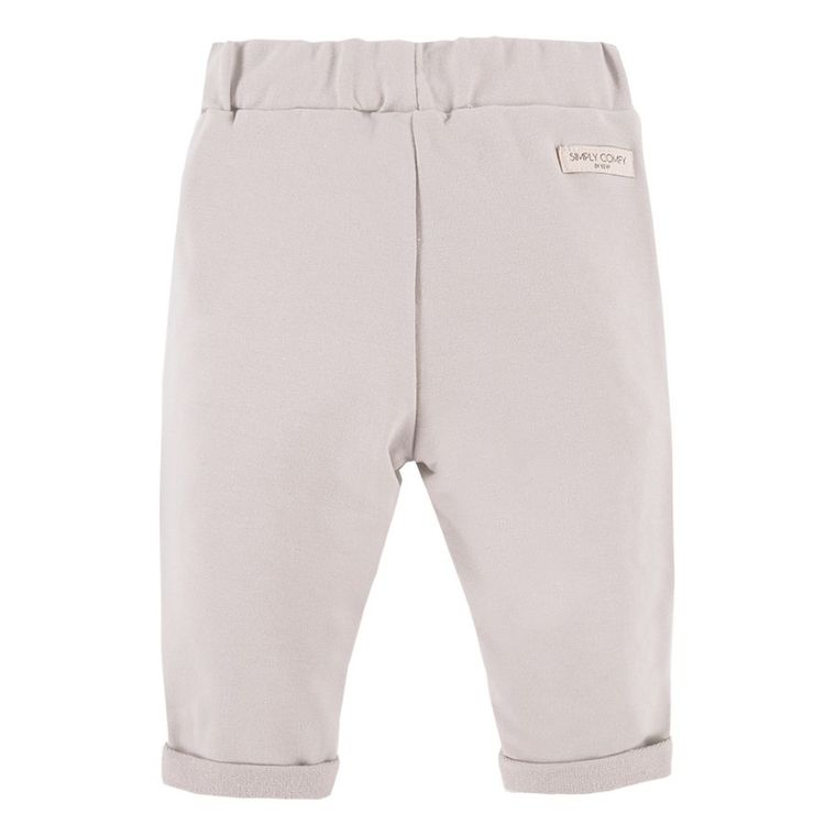 Spodnie dresowe dziewczęce, beżowe, Eevi