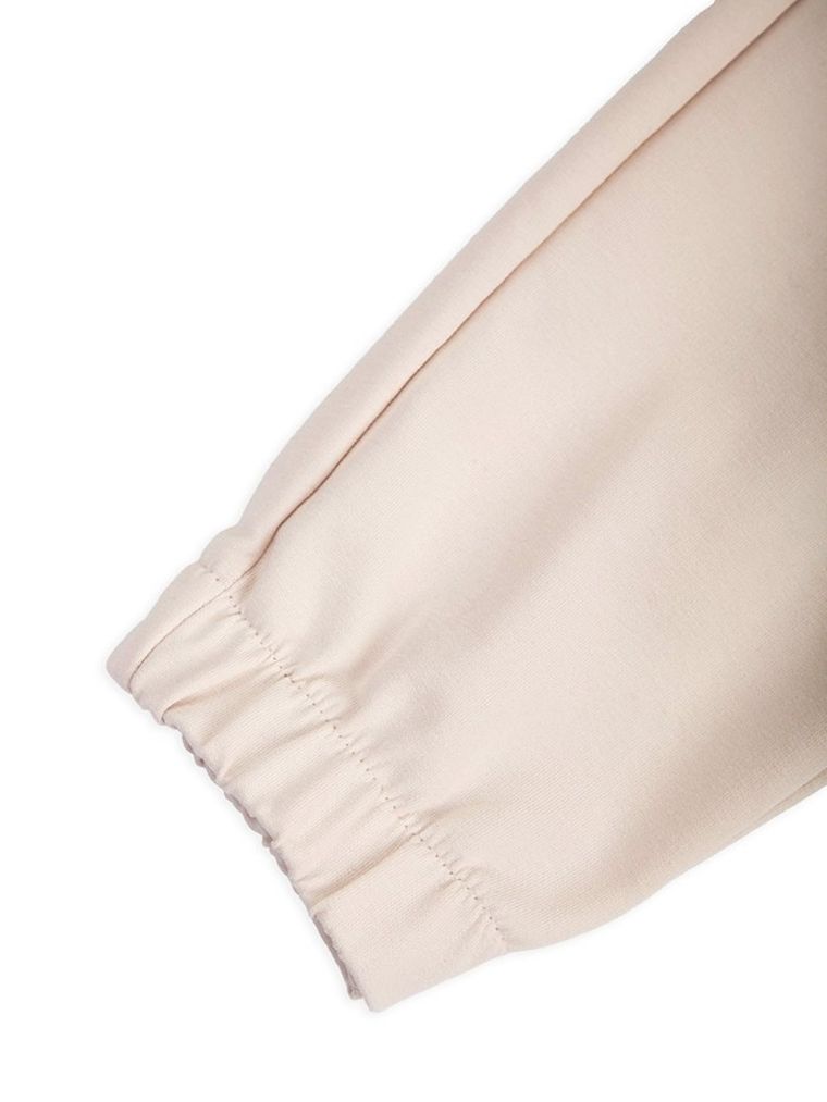 Spodnie dresowe dziewczęce, beżowe, Tup Tup