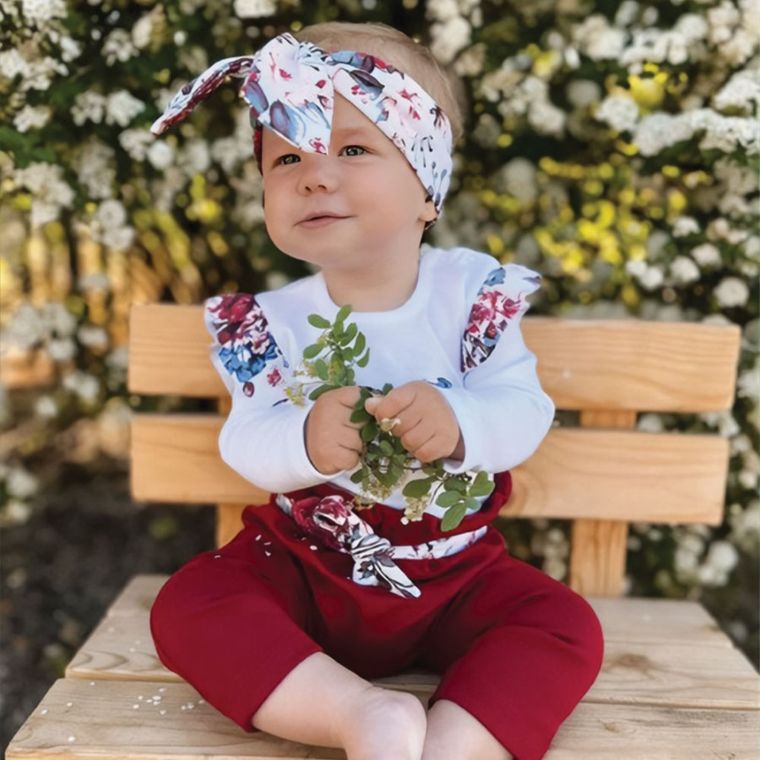 Spodnie dresowe dziewczęce, bordowe, Nicol