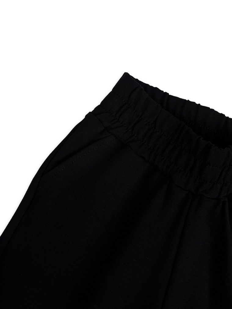 Spodnie dresowe dziewczęce, czarne, Tup Tup