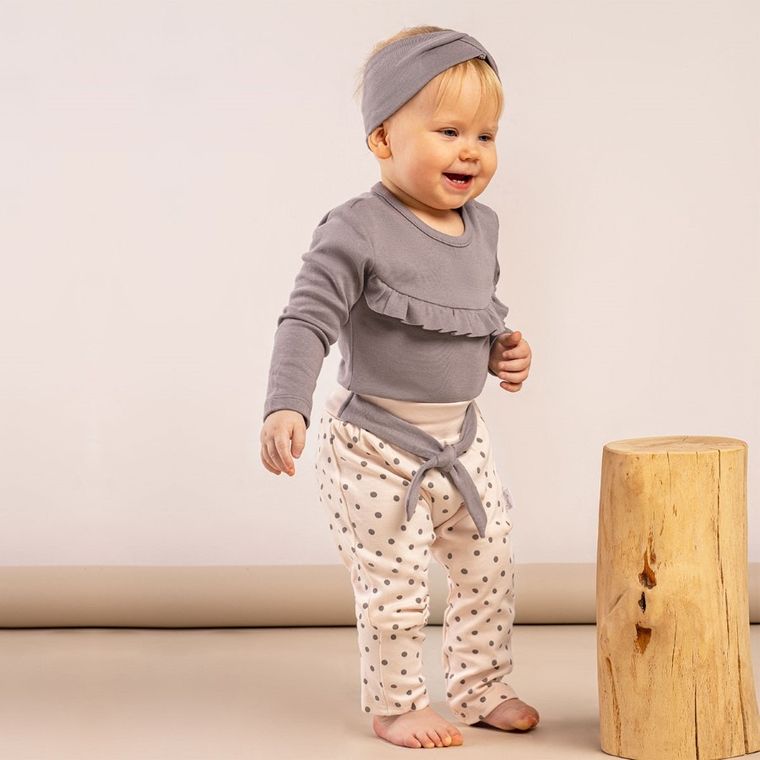 Spodnie dresowe dziewczęce, różowe, Nicol