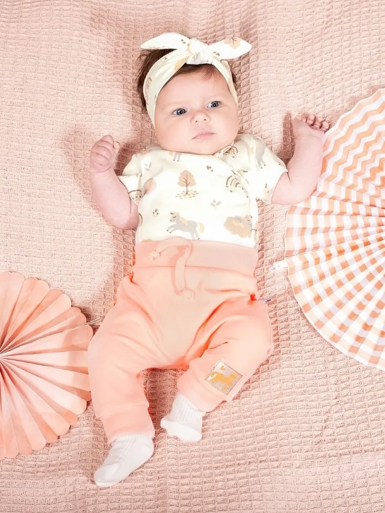 Spodnie dresowe dziewczęce, różowe, Nicol