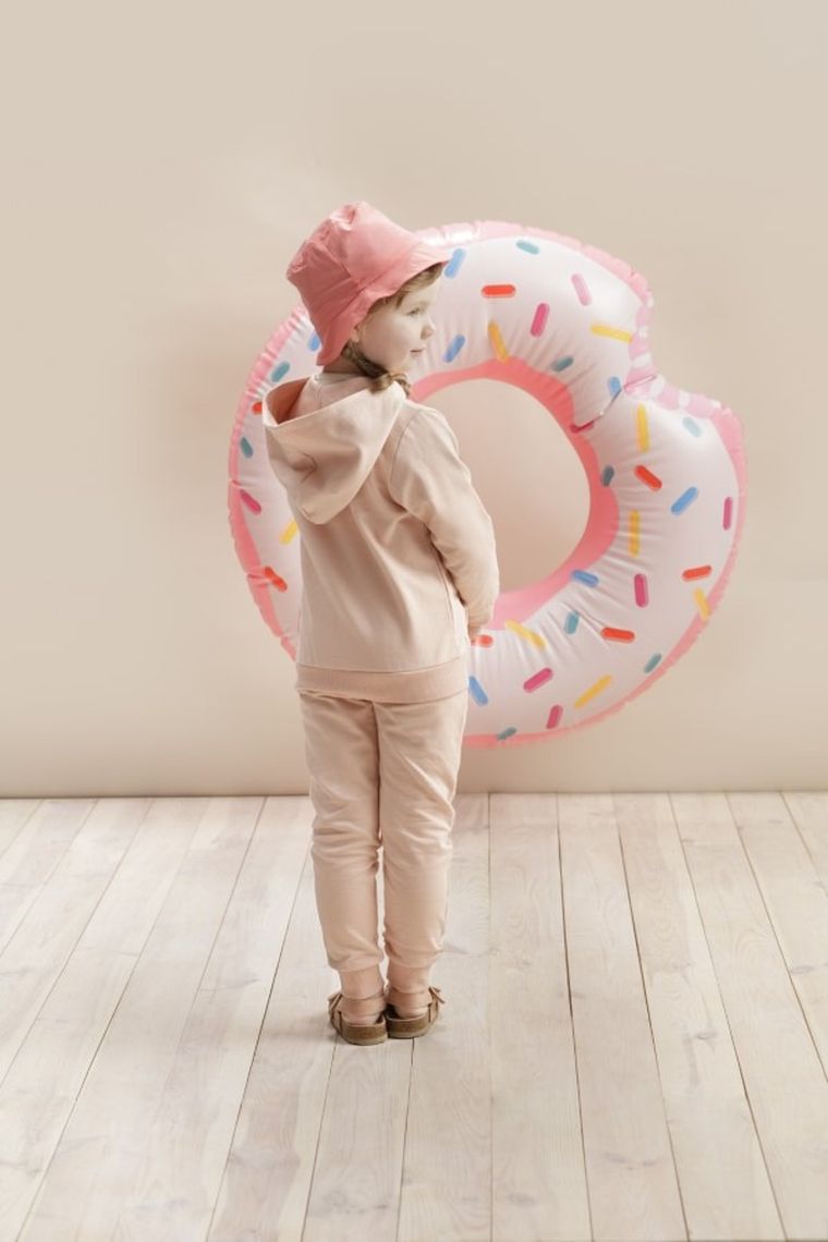 Spodnie dresowe dziewczęce, różowe, Summer Garden, Pinokio