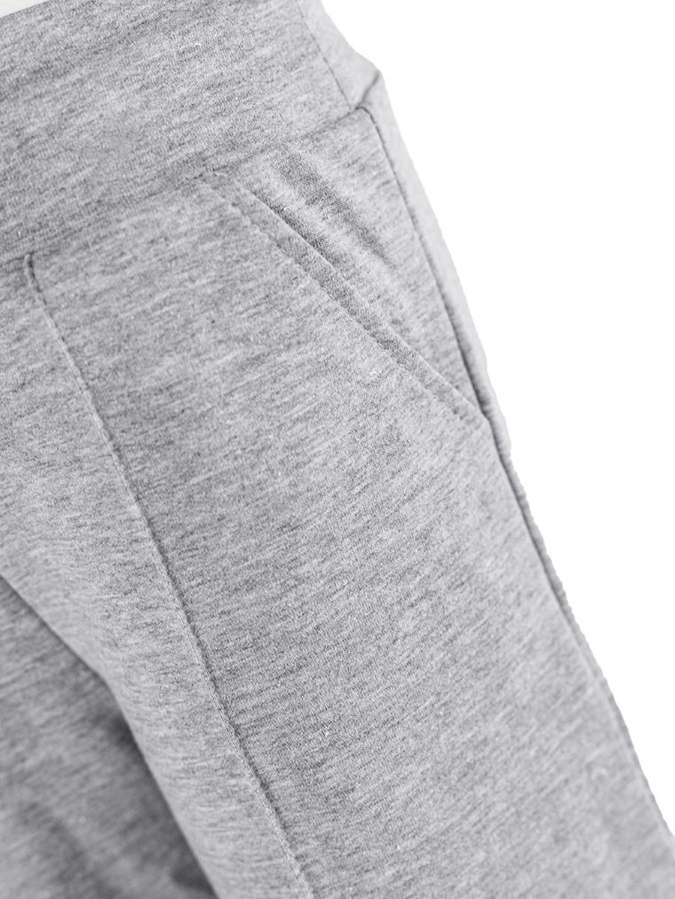 Spodnie dresowe dziewczęce, szare, brązowe, Tup Tup