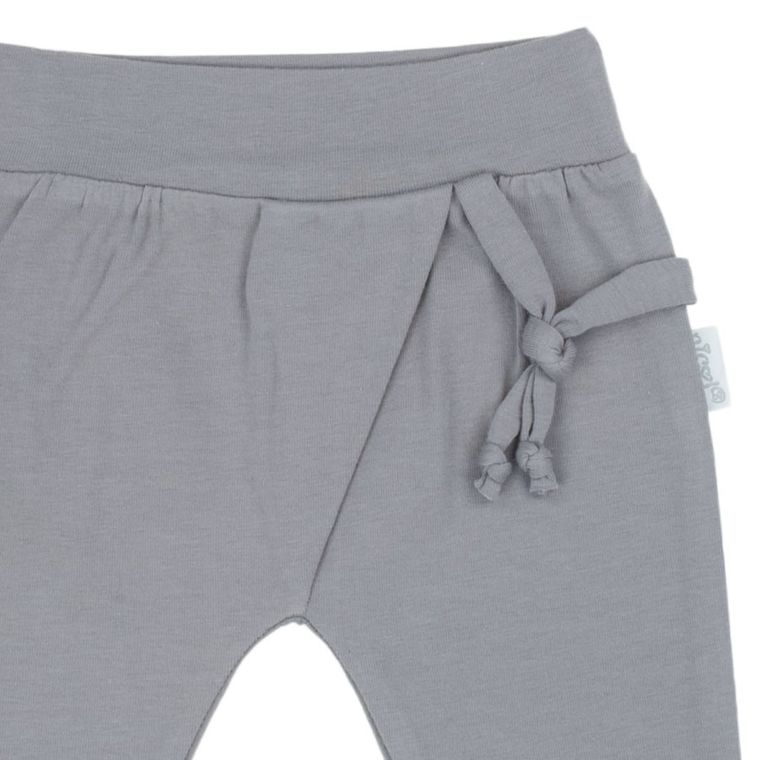 Spodnie dresowe dziewczęce, szare, Nicol