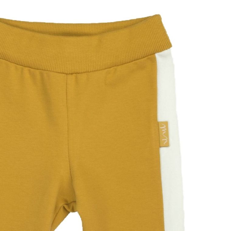 Spodnie dresowe dziewczęce, żółte, Nicol