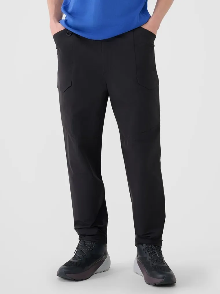 Spodnie dresowe męskie, czarne, 4F