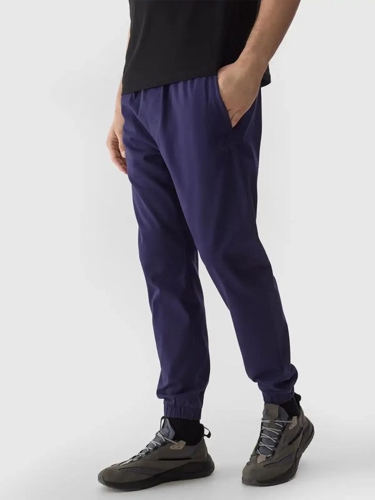 Spodnie dresowe męskie, granatowe, 4F